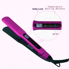 1.5" wide plates ceramic coating or titanium ionic function hair straightener flat iron for salon use or home use