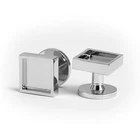Tuxedo studs blank metal button studs sets cufflinks