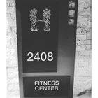 Modern aluminium anodizing laser etching nameplate