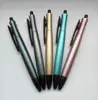 Beautiful plastic pen comfortable clip giveaway ball point pen