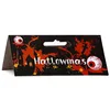 custom color printing folded paper header card with information display label