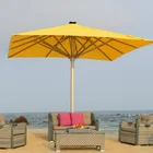 The square empire umbrella for the beach