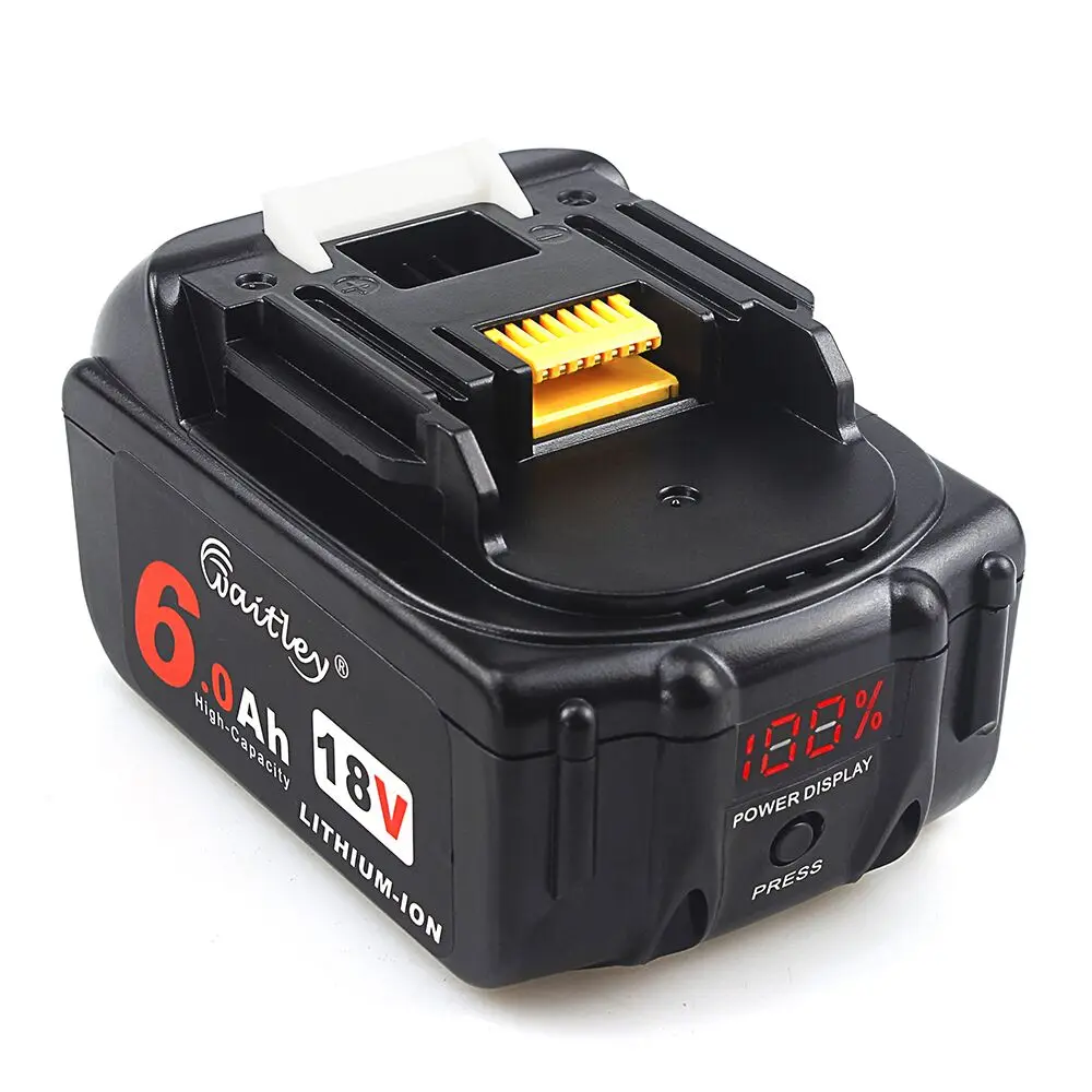 Makita BL1850 18V 6Ah Lithium-Ion Battery For BL1840 BL1860 BL1830 LXT 194204-5
