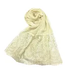 2019 Fashion Design Cheap Cotton Women girl Hijab malaysia Muslim Solid colors crinkle Scarf Hijab