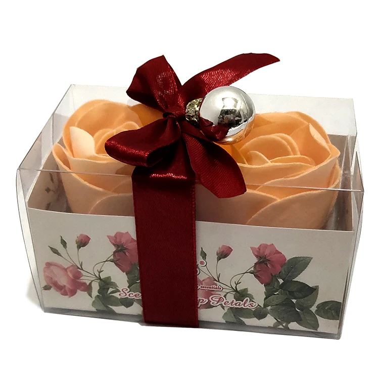 gift set soap flower paper rose