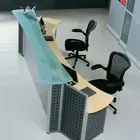High-grade modern luxury furniture, standard size reception counter, office table mold