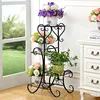 stainless steel flower display stand iron flower pot stand