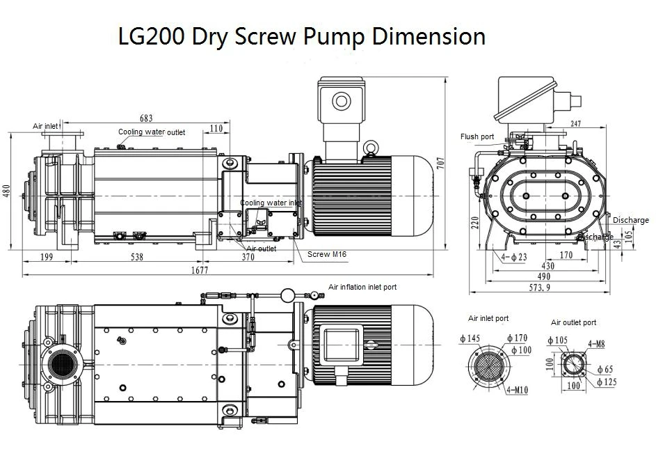 LG-200 dimension