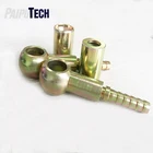 ISO 9001 Certified Factory Steel Hot Forging Diesel Engine High Pressure Hose Ball Head Joint