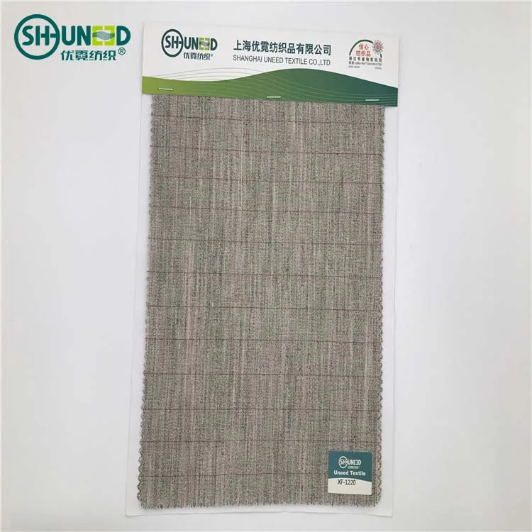 Natural horse hair interlinings and horse hair fabrics for suits and jackets