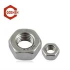 Duplex Stainless Steel SS2205 M6*1.0 Hex Head Nut