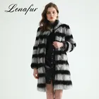 Coat Korean Style Real Fur Coat Color Rabbit Fur Coat Women Animal Fur Coat