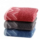 China supplier 100% cotton fitness body towel for guests