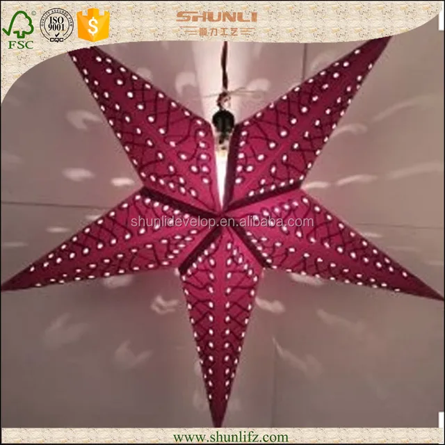 2016 Christmas Party Favor Handmade Collapsible Lantern Light