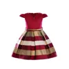 2019 New baby girl princess dress with bow stripes princess children dress latest baby frock design dresses for girls gifts