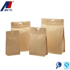 Wholesale Resealable coffee pouch kraft paper bag