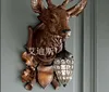 horse antler deer head wall lamps paintings for home decorative