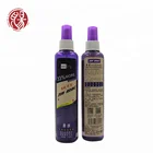 Wholesale salon professional private label hair styling spray natural herbal strong styling permanent glitter hair spray