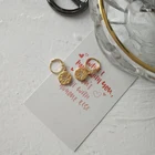 Turkish Hoop 925 Turkish Retro 14k Gold 925 Silver Jewelry Coin 6 Star Hoop Drop Earring