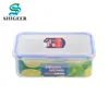 Customized Microwave Use Safe Eco Friendly 1250ML Airtight Container Food Vacuum Fresh Box