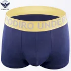 Custom Waistband Elastic Boxer Briefs Mens Underwear Soft Cotton Underwear Panties