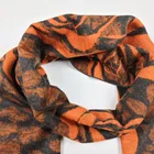 Top quality Fashion 100% Silk brushed jacquard Big flowers scarf for men's and ladies