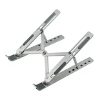 Aluminum notebook holder stand compatible mac computer apple laptop stand