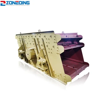 Low Cost Ore Coal Double Deck Vibrating Grizzly Screen