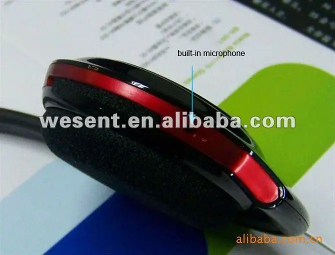 cute sports stereo wireless headset with tf card mp3 player - ANKUX.COM