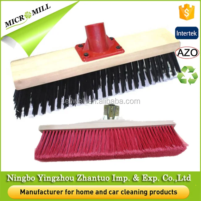 new plastic push broom