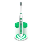 inductive charging automatic electric sonic vibration toothbrush with UV sanitizing base dental care product