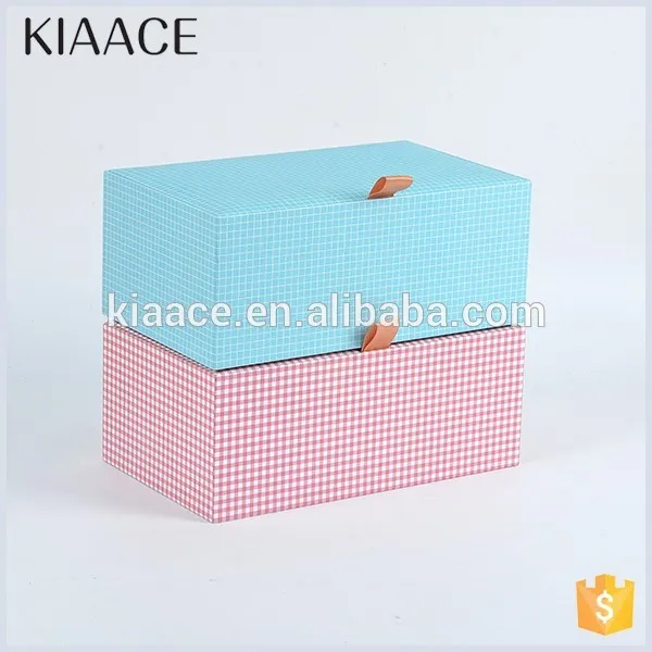 new product packaging cardboard wedding paper flat pack gift box