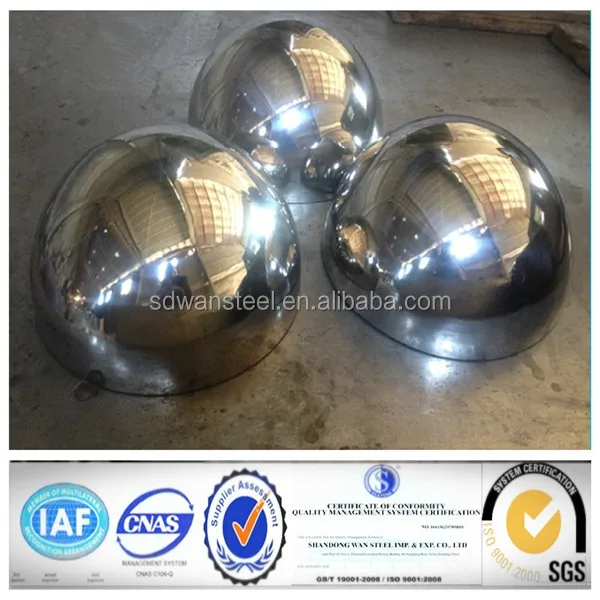 Stainless Steel Hollow Metal Half Spheres Of Various Diameter Buy