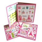 Magic House Layout magnetic game fridge magnet book