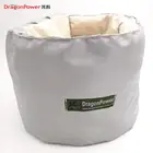 Removable saving energy insulation cover for hopper