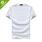 Custom 3d printing sublimation hip hop White men cotton cheap t-shirt embroidery logo sports tee shirt high quality