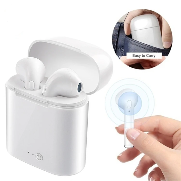 Hot selling Wireless Headphones i7s tws Twins Bluetooths Wireless Earbuds earphone for cell phone - ANKUX.COM
