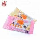 portable handle food pouch side gusset bag with clear window
