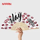 Silk Folding Hand Fans Folding Hand Fan Silk Folding Lady Hand Fans For Wedding With Famous Design