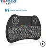 2.4GHz mini keyboard bt ROHS H9 Smart keyboard with multi number and touch pad