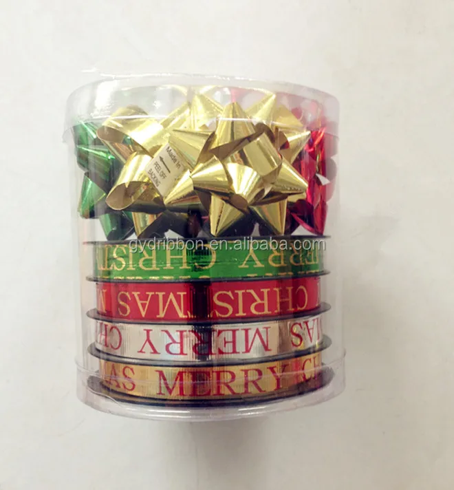 festive decorative ribbons and bows for outdoor and home