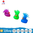 cheap small tpr toys sale inflatable duck with air & led light inside novelty for kids