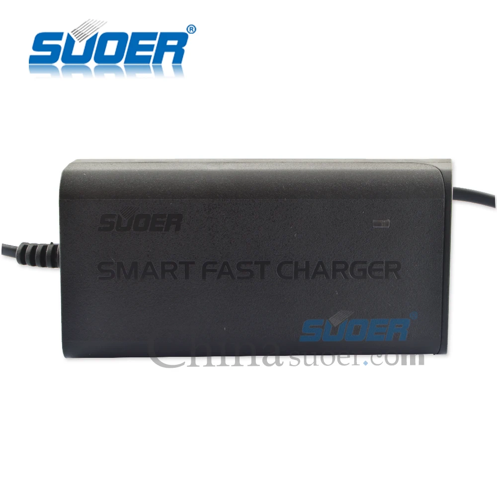 Suoer Rohs Approved 3 Phase Charging Mode 12V 5A Automatic Battery Charger - ANKUX Tech Co., Ltd