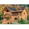 Prefabricated Log House Wooden Villa Cheap Prefab Homes for Living