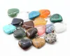 Wholesale mixed Crystal Heart Pendant charm pendant gemstones pendants