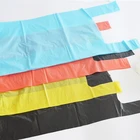 HDPE Recycled Plastic T-shirt Bag for supermarket ,garbage with customer's logo