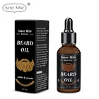 100% Natural Beard Growth Oil Men's Beard Care Organic Scented Beard Oil 30ML Private label