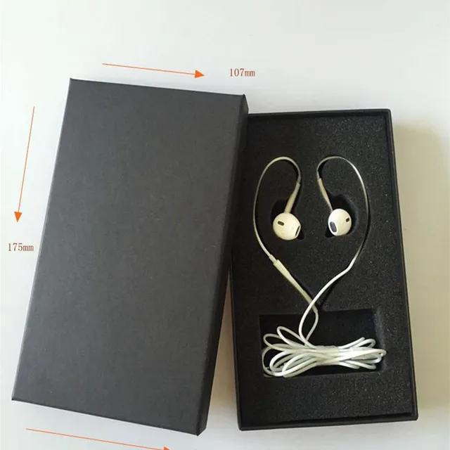 bluetooth earphone headphone paper micro sd card packaging box