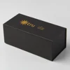Wholesales custom logo printed unique black jewelry gift boxes