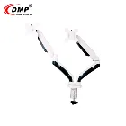 Full Motion 13" - 27" Size Flexible Adjustable Computer Accessories Gas Spring Dual Monitor Arm